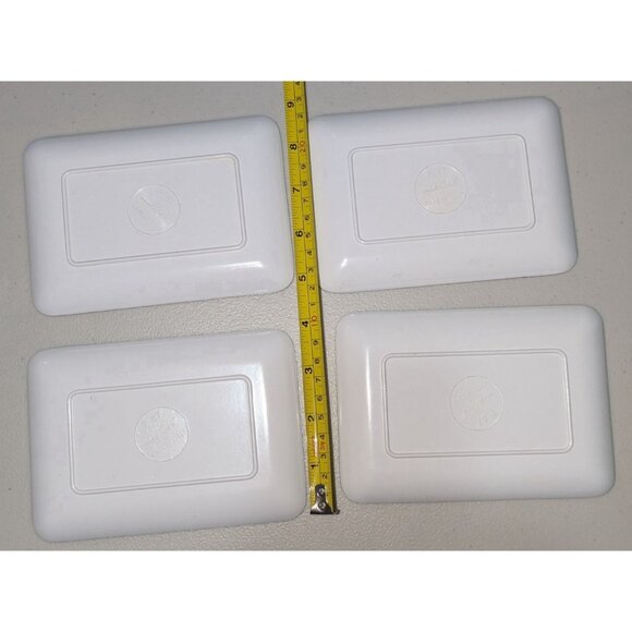Small tray Set 4 Italy Michelangelo Sistine Chapel Melamine dish - Picture 5 of 9